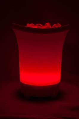 Polaroid Colour Changing LED Ice Bucket with Built in Bluetooth Speaker (Small)