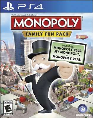 Monopoly (PlayStation 4, Blu-ray disc)