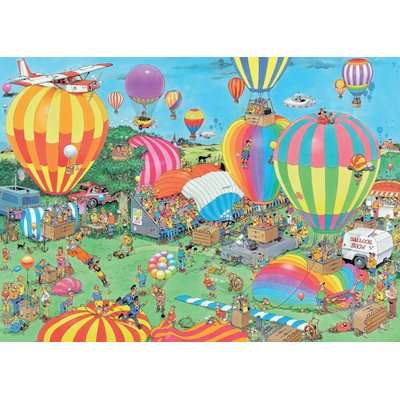 Jumbo Jan Van Haasteren The Balloon Festival Jigsaw Puzzle (1000 Pieces)