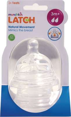 Munchkin LATCH Stage 2 Nipple (2 Pack)