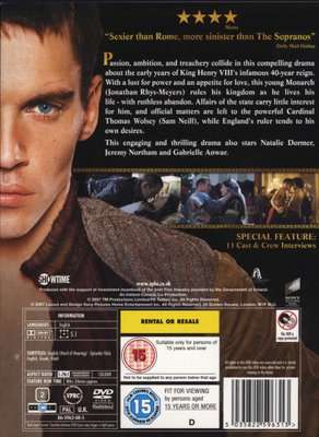 The Tudors - Season 1 (DVD, Boxed set)