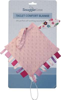 Snuggletime Taglet Comfort Blankie (Pink)