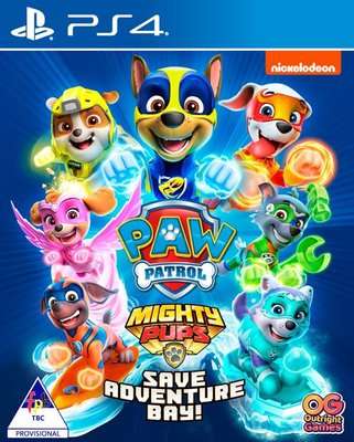 Paw Patrol 2: Mighty Pups Save Adventure Bay (PlayStation 4)