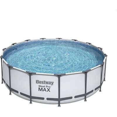 Bestway Steel Pro MAX Frame Pool Set (Grey)(457cm x 122cm)