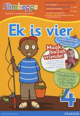 Slimkoppe Ek is vier: Voorskool (Afrikaans, Paperback)