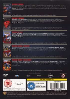 Superman - 5 DVD Animated Collection (DVD)