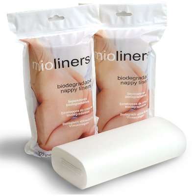 Bambino Mio Mioliners Nappy Liners (160 Sheets)