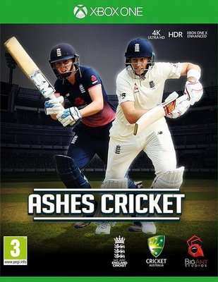 Ashes Cricket (XBox One, Blu-ray disc)