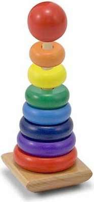 Melissa & Doug Classic Toys - Rainbow Stacker