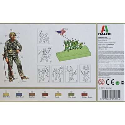 Italeri IWO JIMA Flag Raisers (1:72)