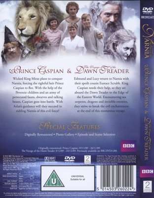 The Chronicles Of Narnia - Prince Caspian / The Voyage Of The Dawn Treader (DVD)
