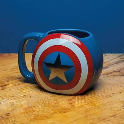 Captain America Shield Mug