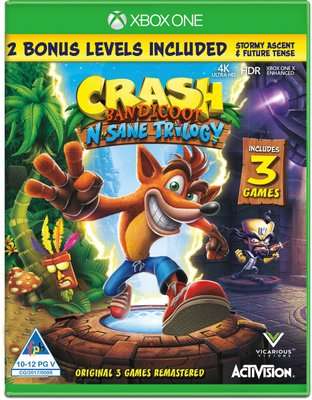 Crash Bandicoot N. Sane Trilogy (XBox One)