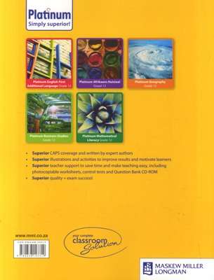 Platinum Mathematics CAPS - Grade 12 Learner's Book (Paperback)