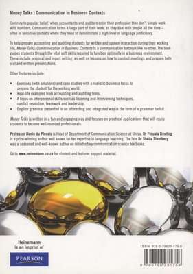 Money Talks - Communication In Business Contexts (Paperback)