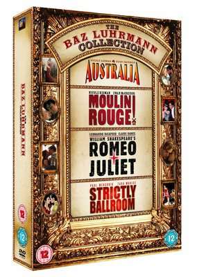 The Baz Luhrmann Collection - Australia / Moulin Rouge / Romeo & Juliet / Strictly Ballroom (DVD, Bo
