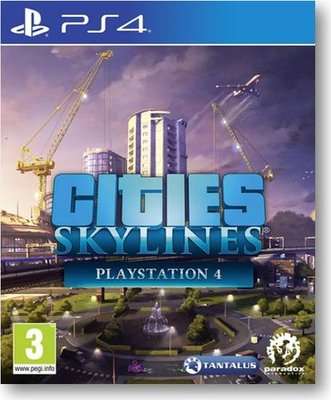 Cities Skylines (PlayStation 4, Blu-ray disc)