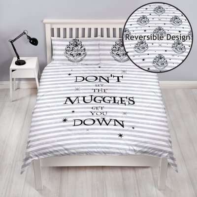 Harry Potter Spell Reversible Duvet Cover (Double)