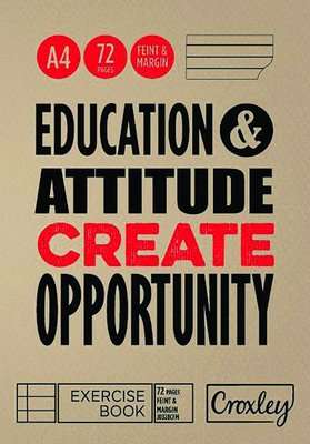 Croxley JD328CFM A4 Exercise Books (72 Pages)(10-Pack)