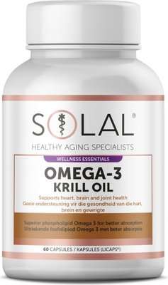 Solal Omega-3 Krill Oil (60 Capsules)