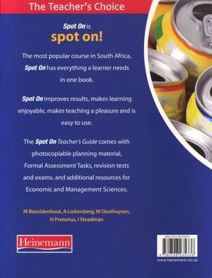Spot On Economic and Management Sciences Grade 9 Learner's Book: Grade 9: Learner's Book (Paperback)