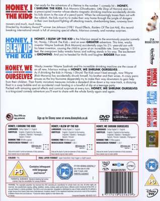 Disney Family Collection - Honey, I Shrunk The Kids / Honey, I Blew Up The Kid / Honey, We Shrunk Ou