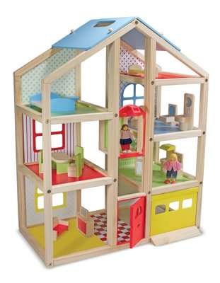 Melissa & Doug Dollhouses & Accessories - Hi-Rise Dollshouse