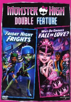 Monster High Double Feature - Friday Night Frights / Why Do Ghouls Fall In Love? (DVD)