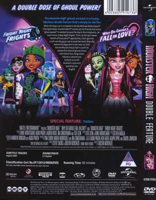 Monster High Double Feature - Friday Night Frights / Why Do Ghouls Fall In Love? (DVD)