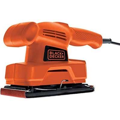Black & Decker Sheet Sander & 10 Sanding Sheets (135W)