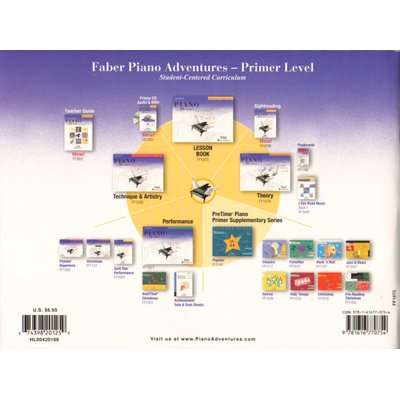 Piano Adventures - Lesson Book - Primer Level (2nd Edition) (Staple bound, 2nd Revised ed.)
