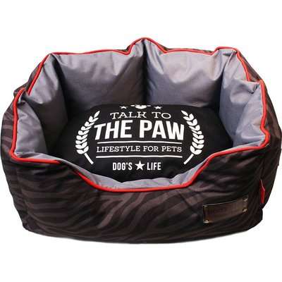 Dog's Life Harper Sofa 600D Waterproof Bed (Zebra)