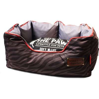 Dog's Life Harper Sofa 600D Waterproof Bed (Zebra)