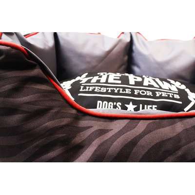 Dog's Life Harper Sofa 600D Waterproof Bed (Zebra)