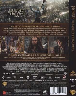 The Hobbit: The Battle Of The Five Armies (DVD)