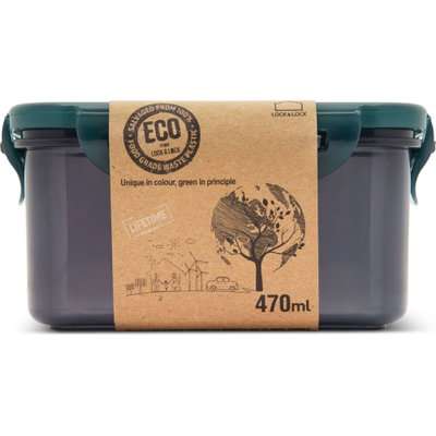Lock & Lock Eco Recycled Rectangular Container (470ml)