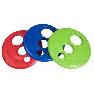 Rogz Flying Object Throwing Disc Dog Toy (Red)