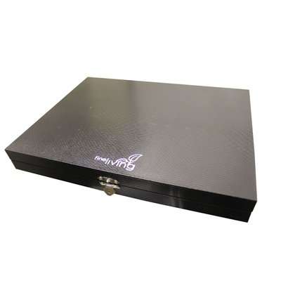 Fine Living 24 Piece Cutlery Set (Black)