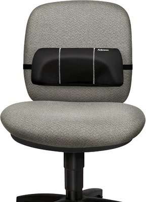 Fellowes Smart Suites Portable Lumbar Support (Chair Not Included)