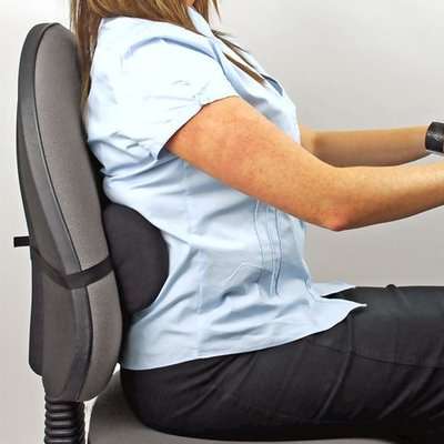 Fellowes Smart Suites Portable Lumbar Support (Chair Not Included)