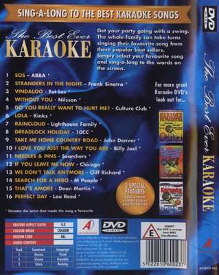 The Best Ever Karaoke (DVD)