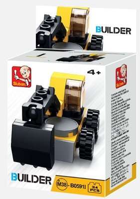 Sluban Builder - Yellow Digger (27 piece)