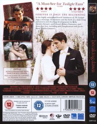 Breaking Dawn - Part 1 (DVD)