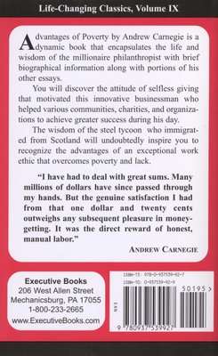 Advantages of Poverty (Paperback)