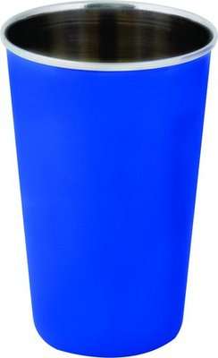 Leisure Quip Stainless Steel Tumbler with Rolled Edge (330ml) (Navy Blue)