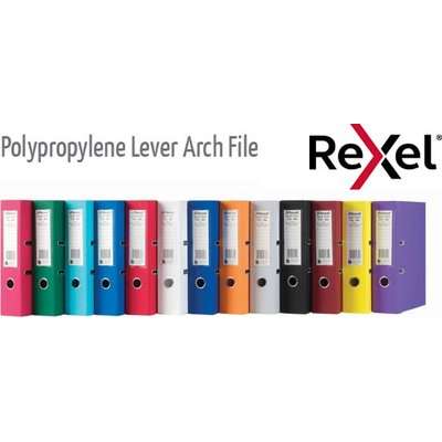 Rexel Polypropylene Lever Arch File (A4)(50mm)(Dark Blue)