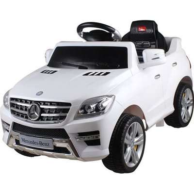 Ideal Toys Battery Operated ML350 Mercedes Benz Ride On (White)