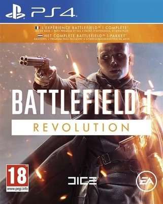 Battlefield 1 Revolution Edition (PlayStation 4, Blu-ray disc)