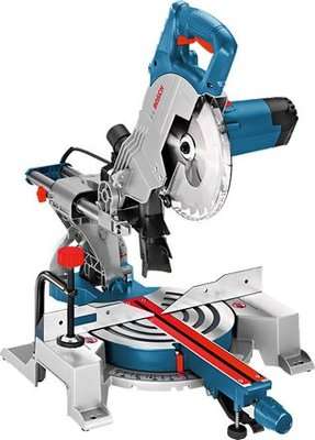 Bosch GCM 800 SJ Professional Sliding Mitre Saw (1400W)(Blue and Grey)