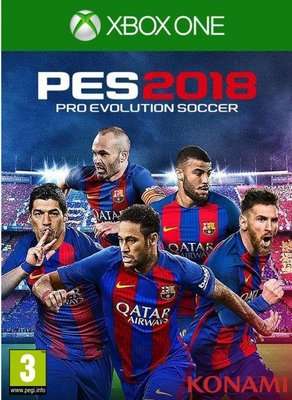 Pro Evolution Soccer (PES) 2018 - Day One Edition (English/Arabic Box) (XBox One)
